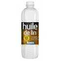 Huile de lin crue 100%, 1 litre.