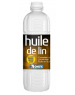 Huile de lin crue 100%, 1 litre.