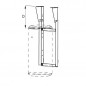 Ceiling hanging bracket 50 to 100L