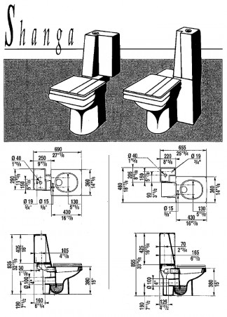 SHANGA seat White SELLES