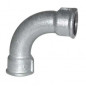 Malleable elbow 90°, 33x42 female galvanized