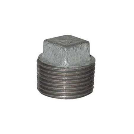 Male plug 20x27 galva