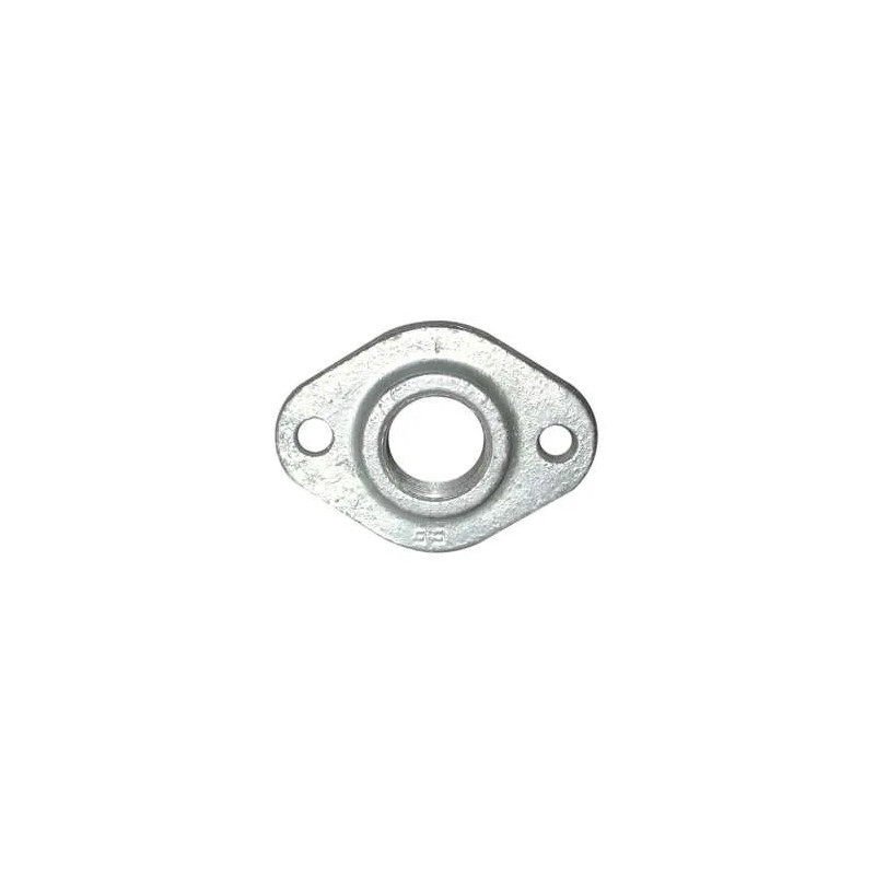 Oval flange 20x27 galvanized