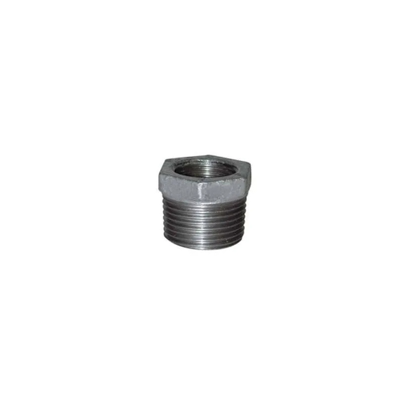 Reduced nipple 66x76 / 50x60, male female galvanized