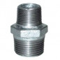 Nipplo ridotto 33x42 / 26x34, doppio maschio galvanizzato