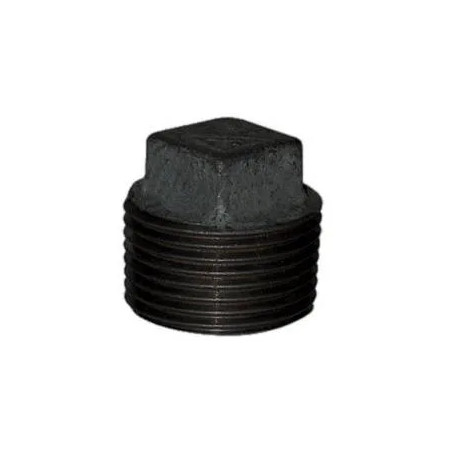 Male plug 50x60 black