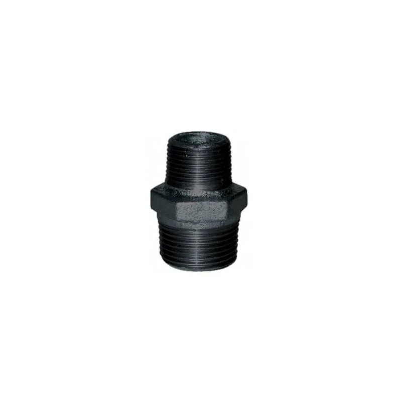 Nipplo ridotto 20x27 / 12x17, doppio maschio nero