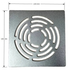 Stainless steel grid 100x100 for TURBOSOL floor drain