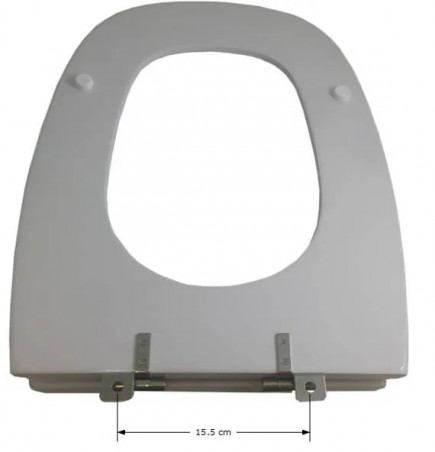 Asiento de solapa HATRIA ADRIA blanco