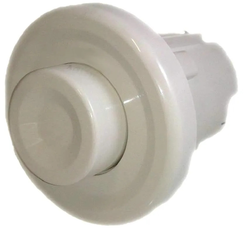 Bouton pneumatique encastré blanc complet VALSIR