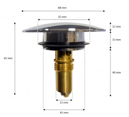 Valve for Clic Clac SAS NICOLL