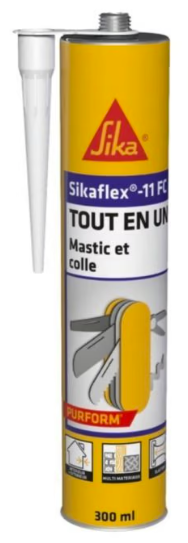 Sikaflex 11FC+ bianco, cartuccia da 380 g.