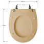 Abattant pour wc ALLIA Scarlet, beige Bahamas