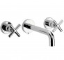 3-hole wall mounted basin mixer TUBOS