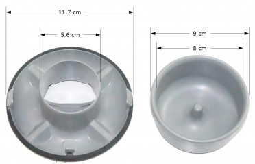 Trampa anti-olor para el bunghole ultraplano de KESSEL 