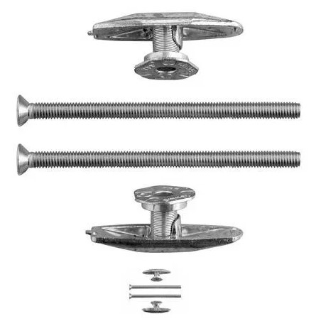 Clavijas para los asientos de los inodoros