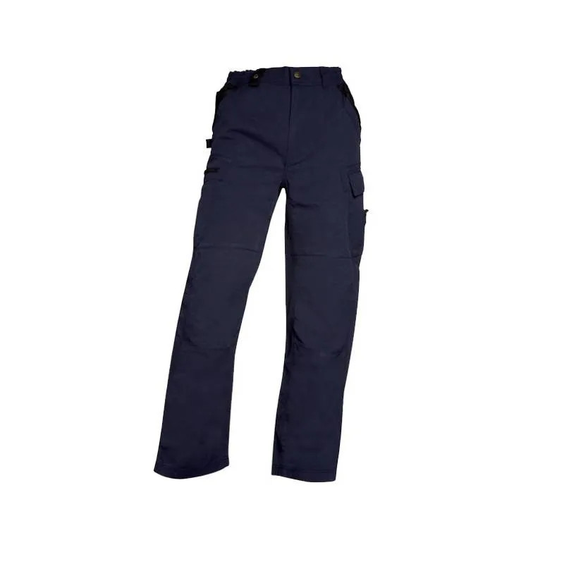 Pantaloni da lavoro multitasche blu navy XXXXL