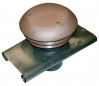 Round roof cap diameter 125mm