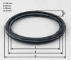 EPDM gasket for GEBERITdrain elbow 100/90