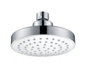 Pomme de douche 1 jet ABS Chromée D.120mm avec rotule