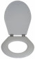 Junior double white seat for children's toilet