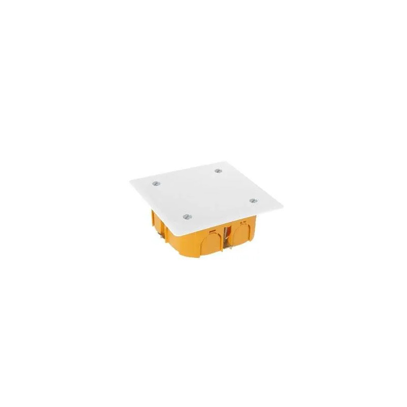 Junction box with cover 105x105x40 hollow wall