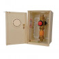 Mushroom switch and signalling box - Copper 28 mm