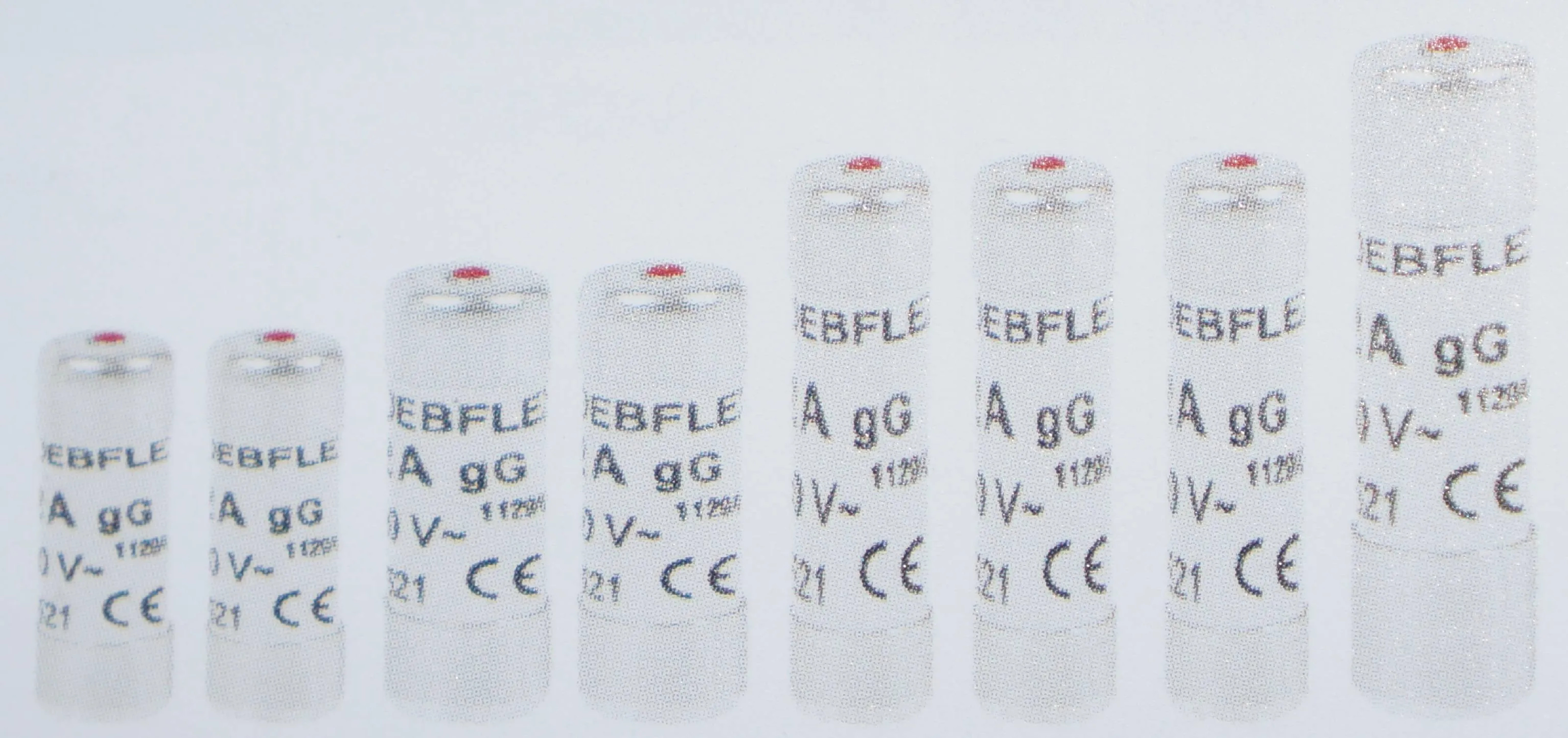 Fusibles avec témoin : 2 ampères (3 pièces)