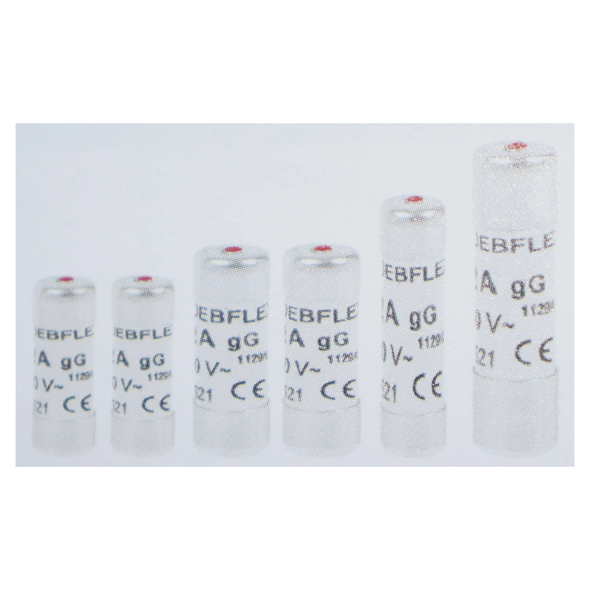 Fusibles avec témoin : 2 ampères (3 pièces)