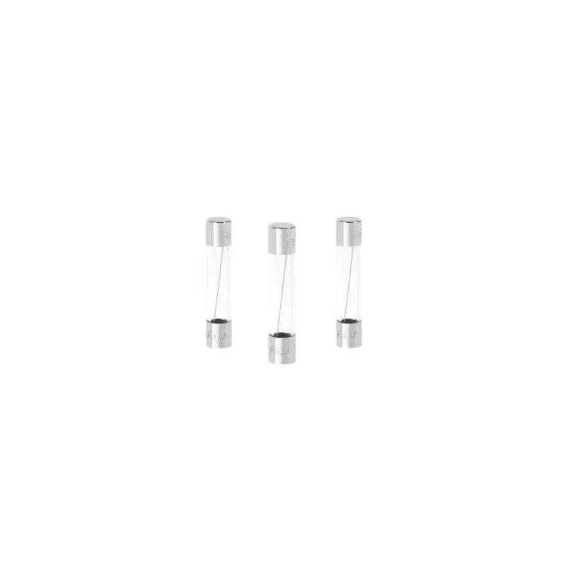 GLASS FUSE FUS. RAP. DIAMETER 6MM-LENGTH 32MM-10A-250V-3 PIECES