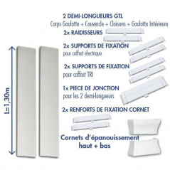 Technical housing duct GTL KIT 2 x 1.30 m