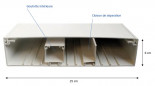 Technical housing duct GTL KIT 2 x 1.30 m