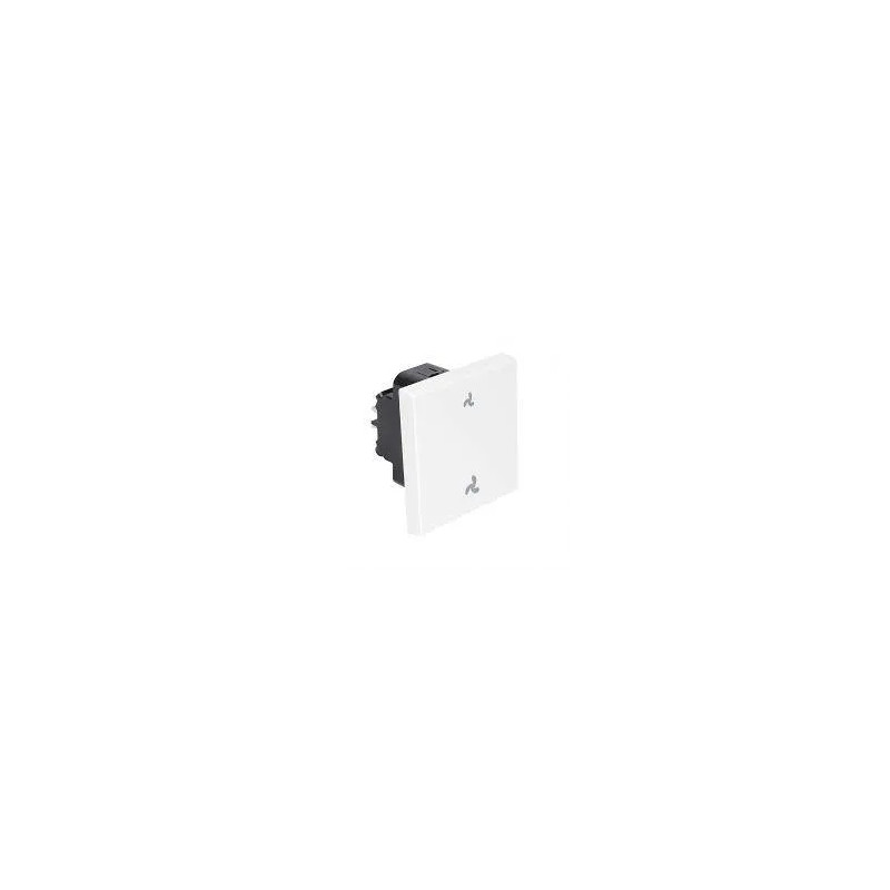 Ventilation control for Casual flush-mounted unit Glossy White