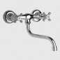 Wall-mounted sink mixer TIFFANY Chrome