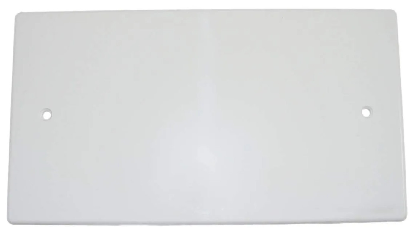 Medusa White plate cover