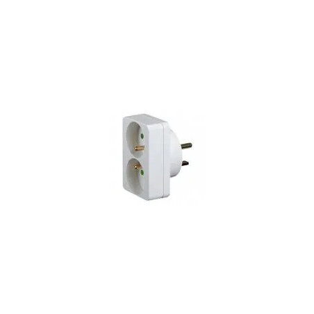 Adaptador 20A 2P + T en enchufes 16A 4400W maxi pines D.4.8mm