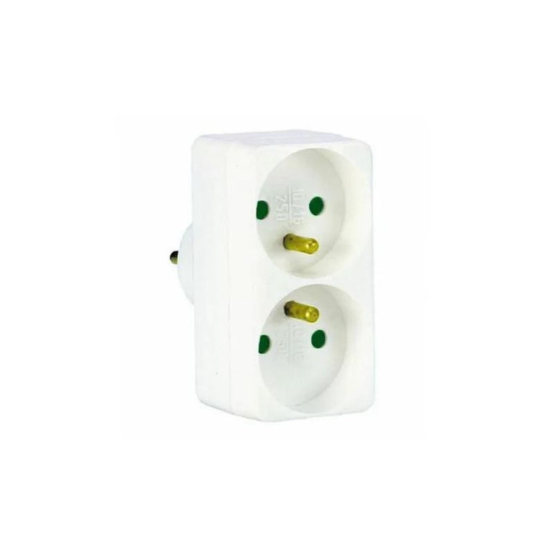 Multi-socket outlet 2P + T 16A in front