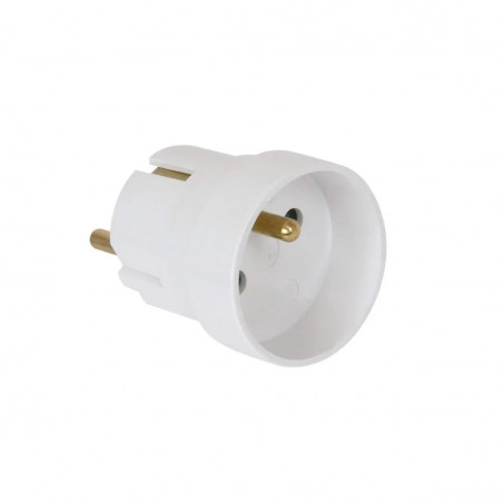 Adaptador Francia D.4 a Alemania Schuko 16A 2P+T