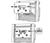 Base/arm assembly for 535 hunting control plate