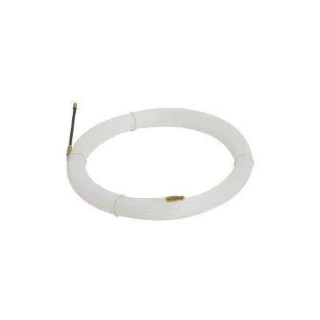 Tirador de cable de nylon 10m blanco