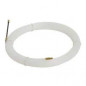 Tirador de cable de nylon 25m blanco