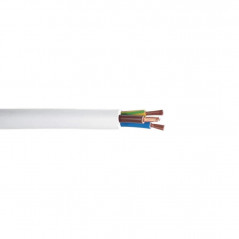 Cable blanco 3G 1.5 en 10M