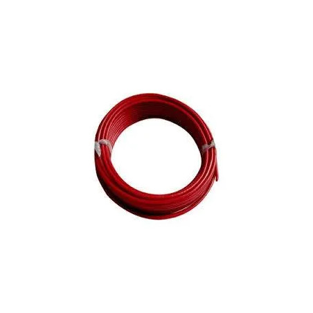 Cavo elettrico con nucleo rigido H07 V-U 1,5MM2 rosso 25M