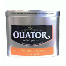 Ouator métaux précieux, rénove polit protège or et argent 75G - OUATOR - Référence fabricant : 040703