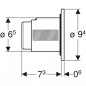 One-touch pneumatic release