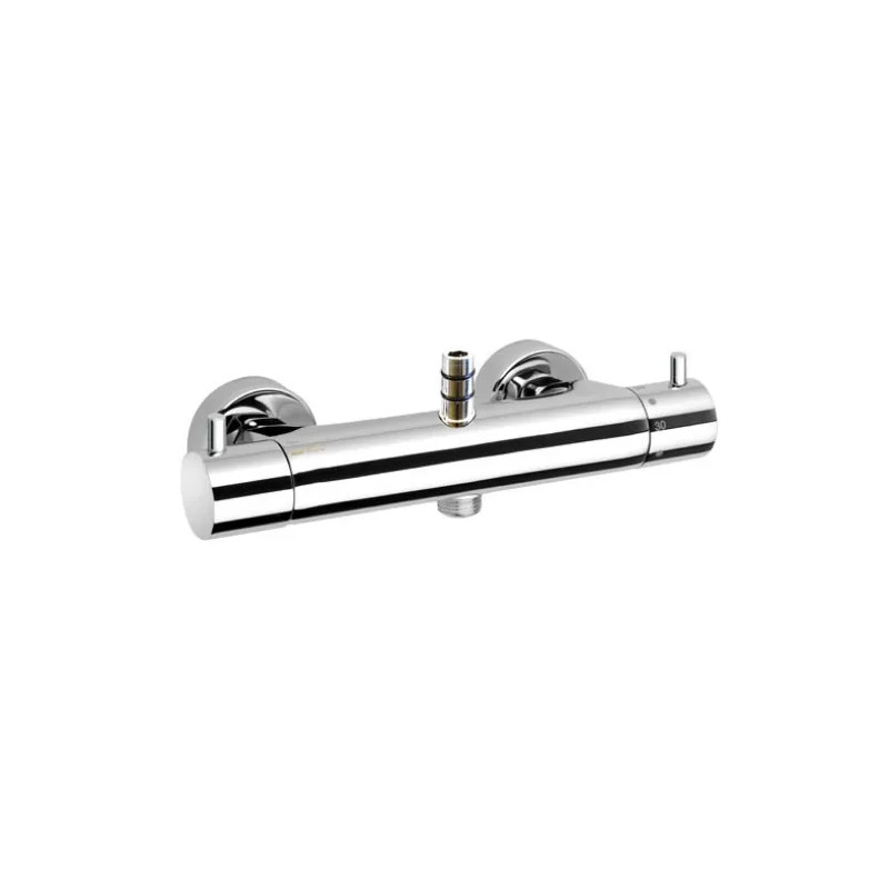 Ness double outlet thermostatic mixing valve