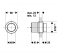 White push button for SCHWAB pneumatic tank - Schwab - Référence fabricant : SCWBO6003258