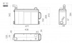 Unterputzmühle für wandhängende Toiletten (3 Geräte + WC)