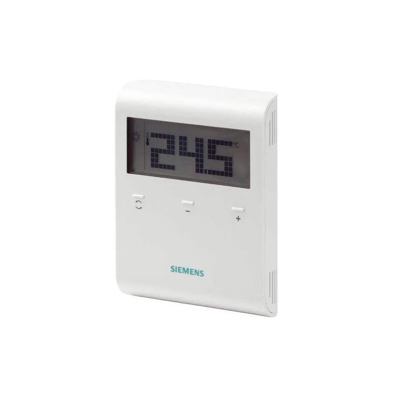 Room thermostat with 230V display