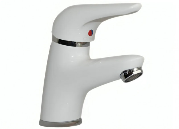 Mezclador de lavabo AQUATIS White